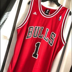Derrick Rose Adidas Chicago Bulls #1 Jersey